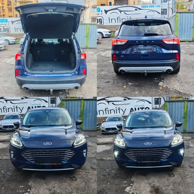 Ford Kuga AWD, TITANIUM, КАМЕРИ!ДИСТРОНИК, ПОГРЕВ, ЛЕД, ФУЛЛ, снимка 6 - Автомобили и джипове - 52497773
