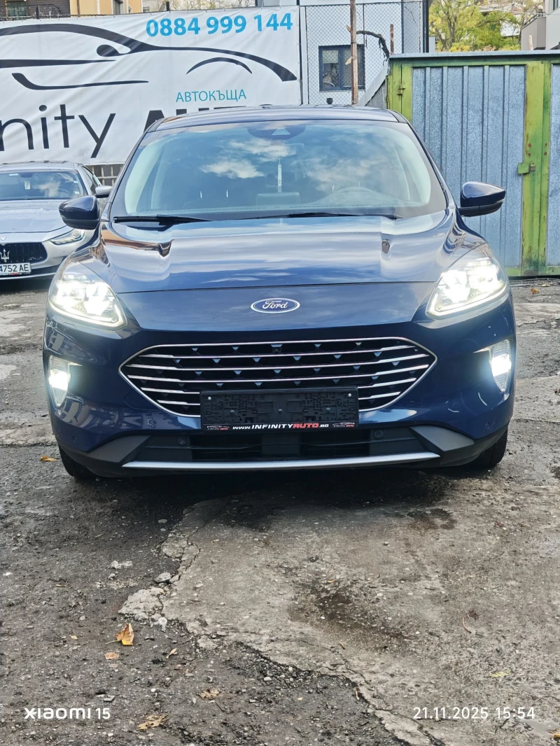Ford Kuga AWD, TITANIUM, КАМЕРИ!ДИСТРОНИК, ПОГРЕВ, ЛЕД, ФУЛЛ, снимка 2 - Автомобили и джипове - 52497773