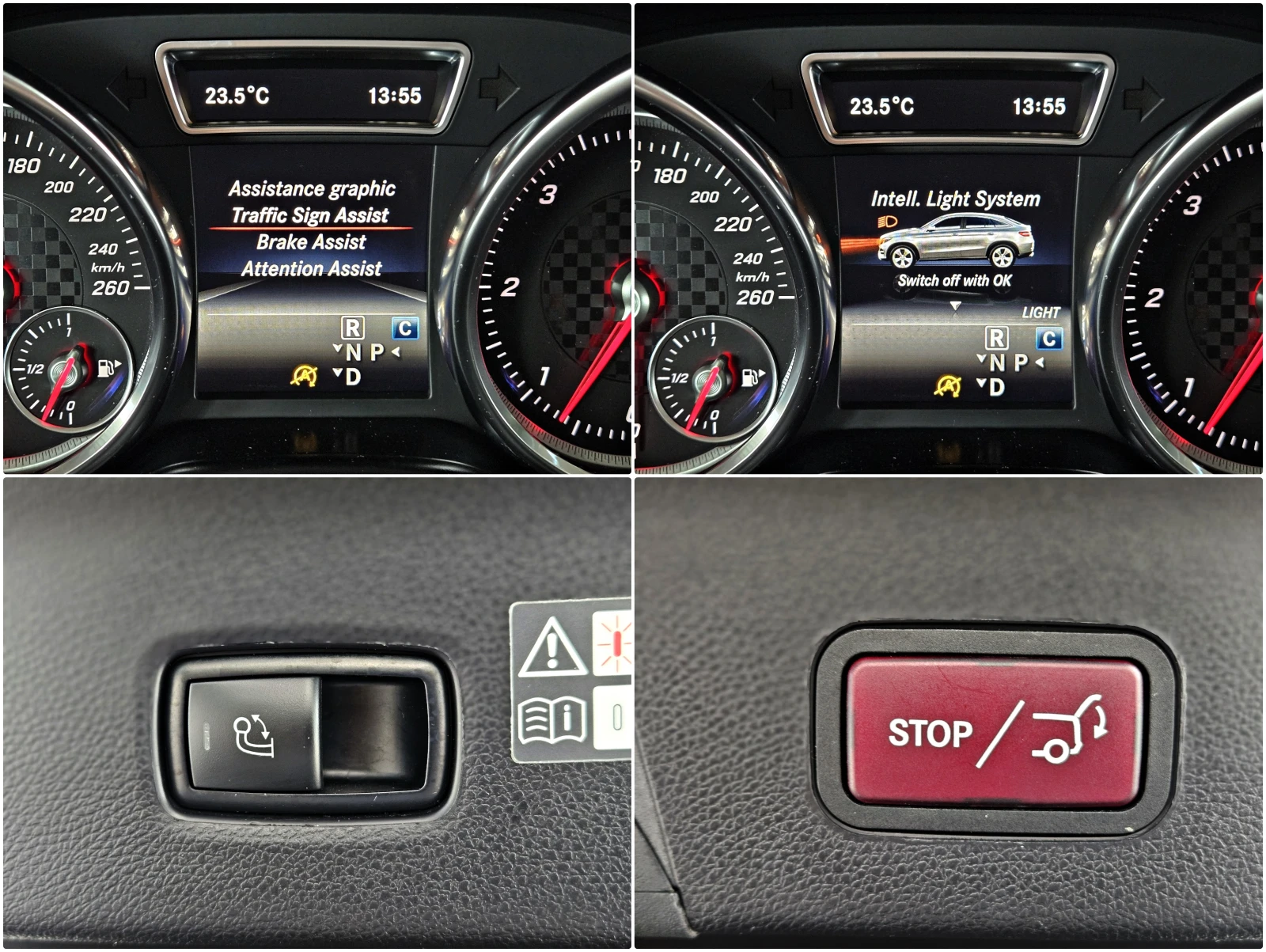 Mercedes-Benz GLE Coupe AMG/COUPE/360CAMERA/HARMAN/ПОДГРЕВ/AMBIENT/CAR PL, снимка 13 - Автомобили и джипове - 56199014