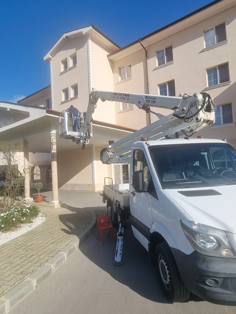 Автовишка Mercedes-Benz Спринтер, снимка 4 - Индустриална техника - 52369362