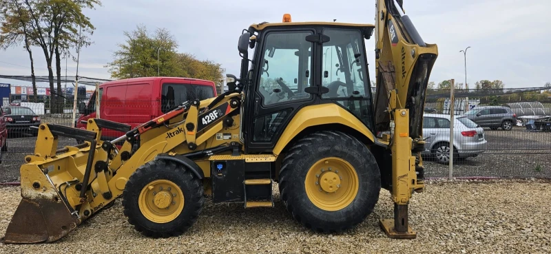 Багер Cat 428F2, снимка 4 - Индустриална техника - 52840732