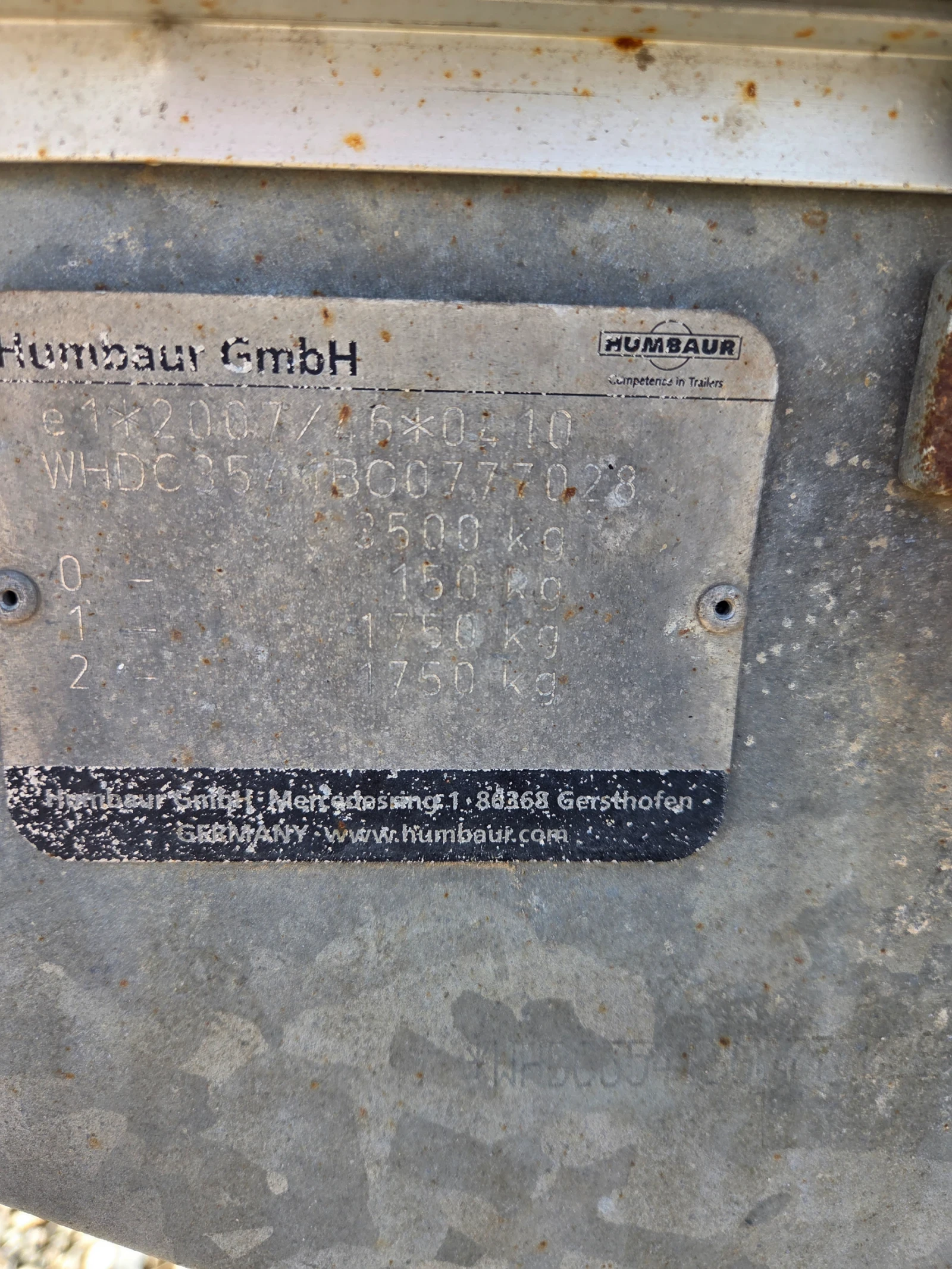 За автомобил Humbaur, снимка 16 - Ремаркета - 53841453