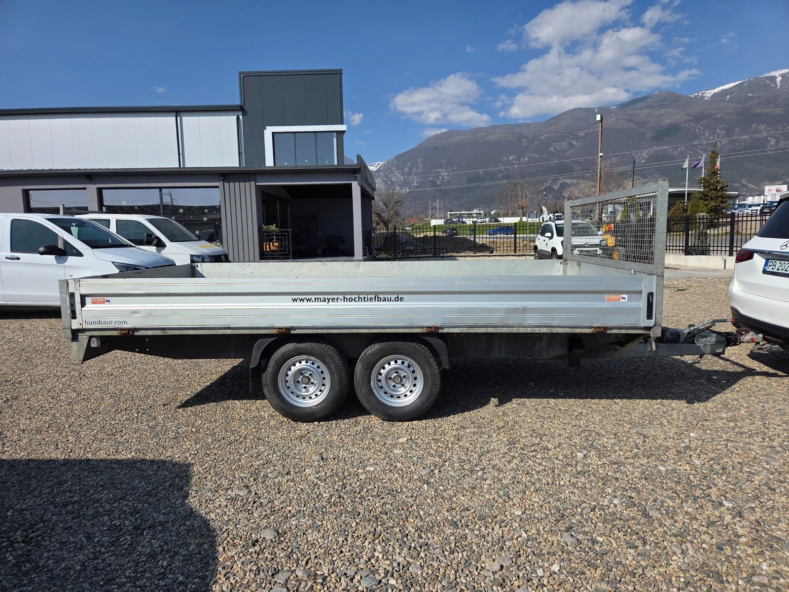 За автомобил Humbaur, снимка 7 - Ремаркета - 53841453