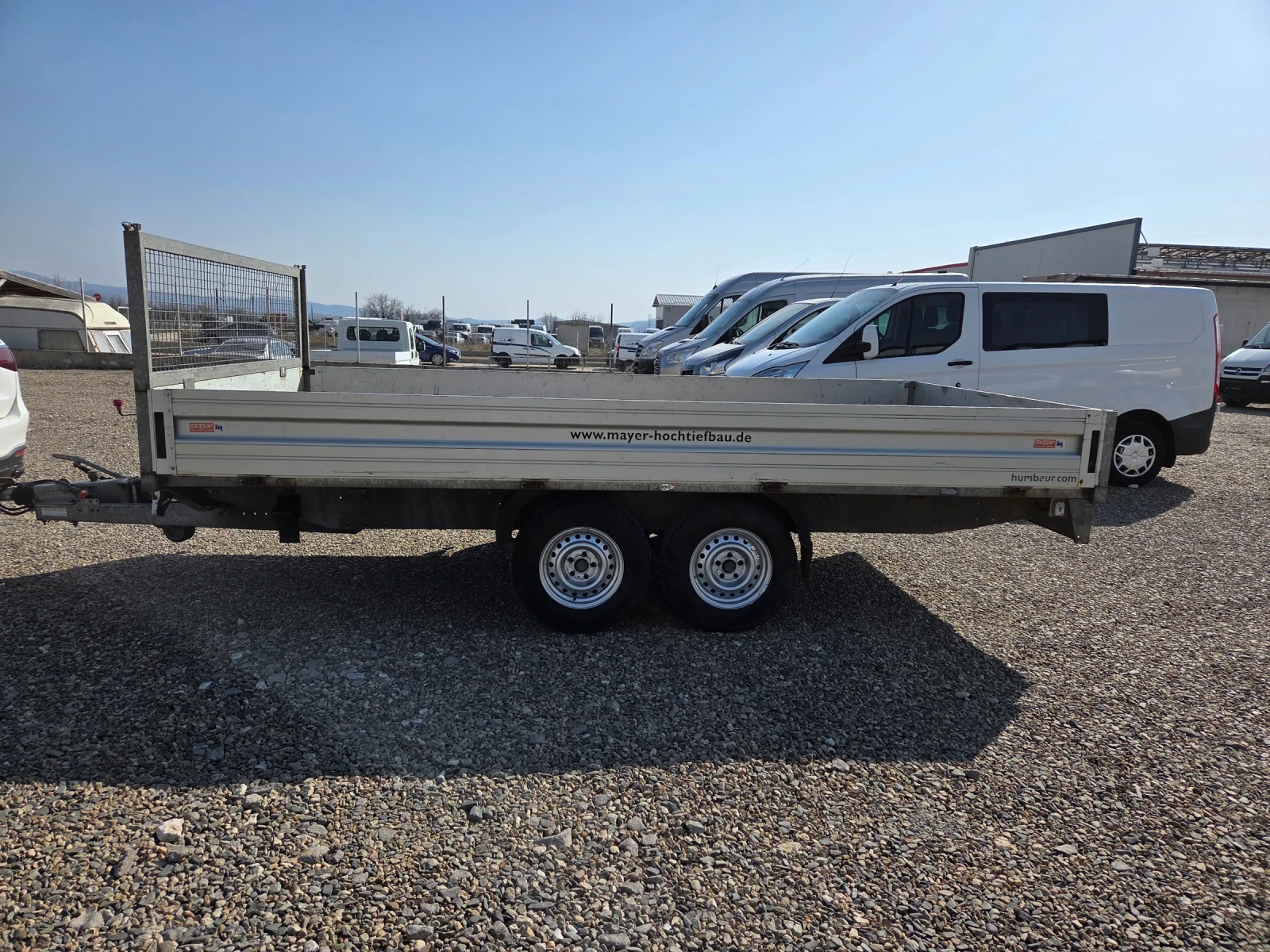 За автомобил Humbaur, снимка 2 - Ремаркета - 53841453