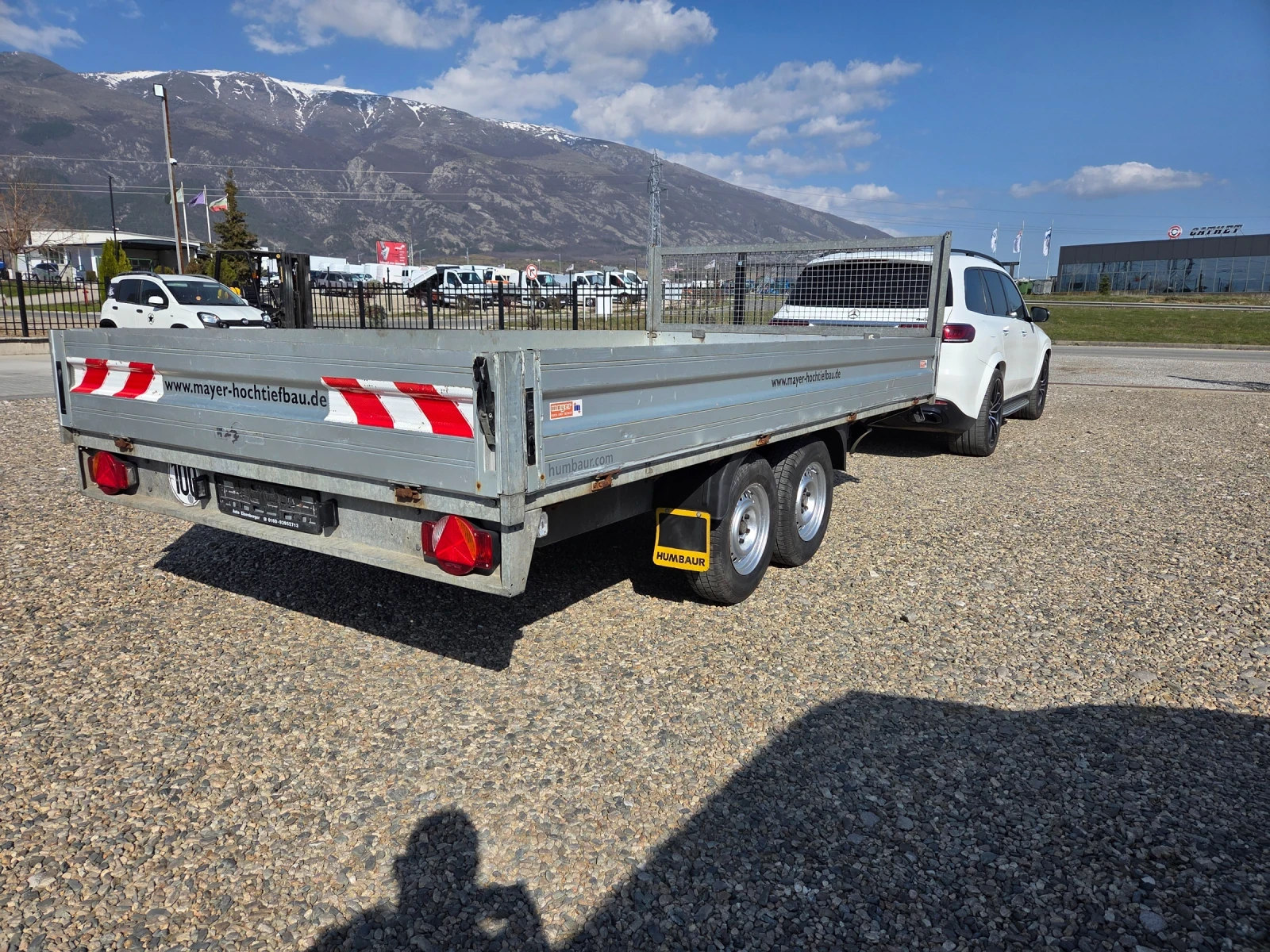 За автомобил Humbaur, снимка 4 - Ремаркета - 53841453