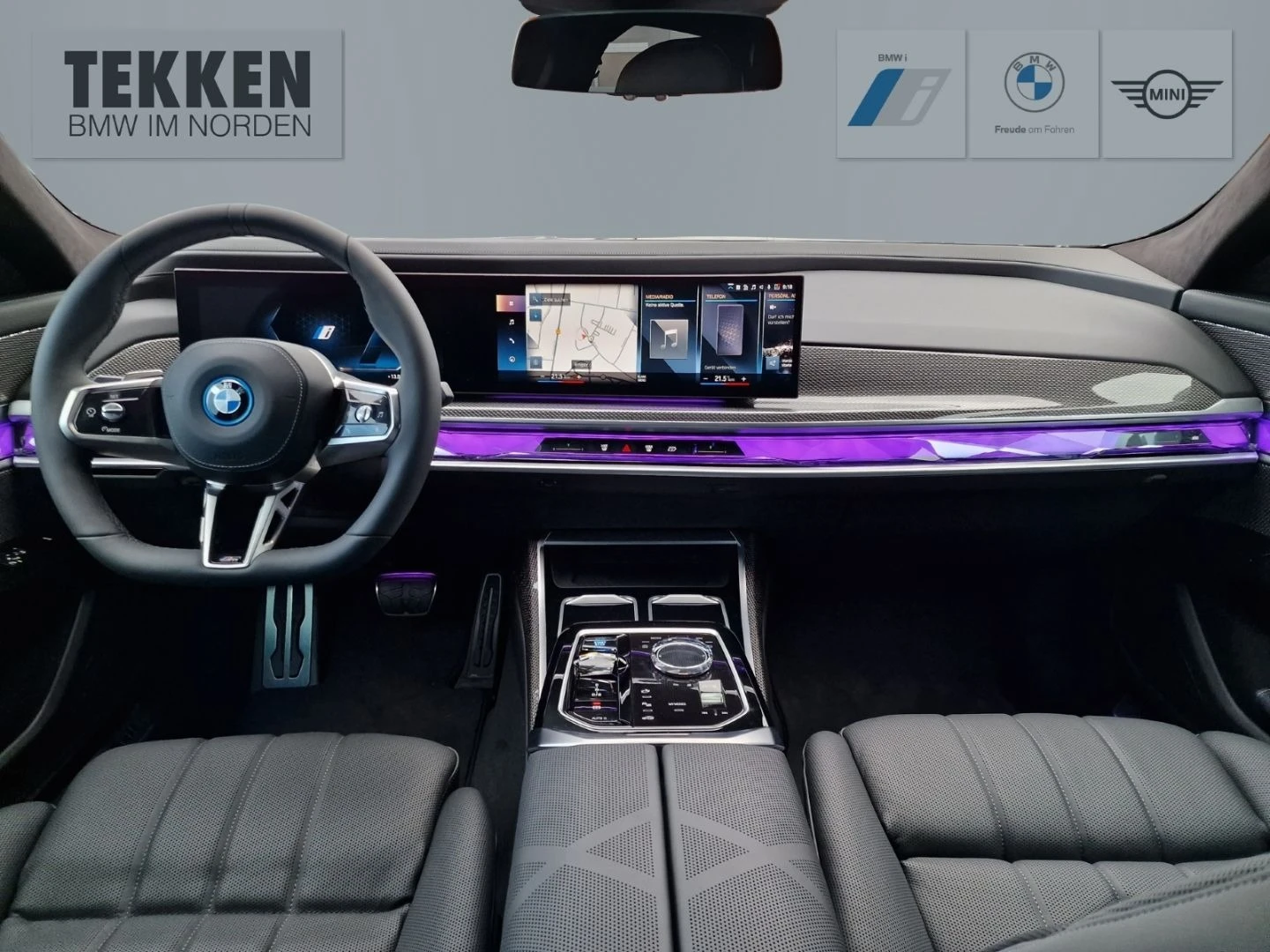 BMW i7 xDrive60*M Sport*IconiGlow*Theatre*ГАРАНЦИЯ - изображение 8