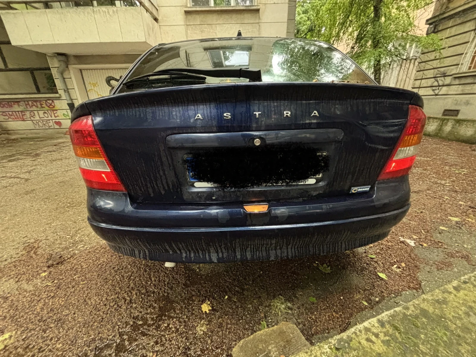 Opel Astra 1.6 бензин моно инжекция , снимка 4 - Автомобили и джипове - 54634858