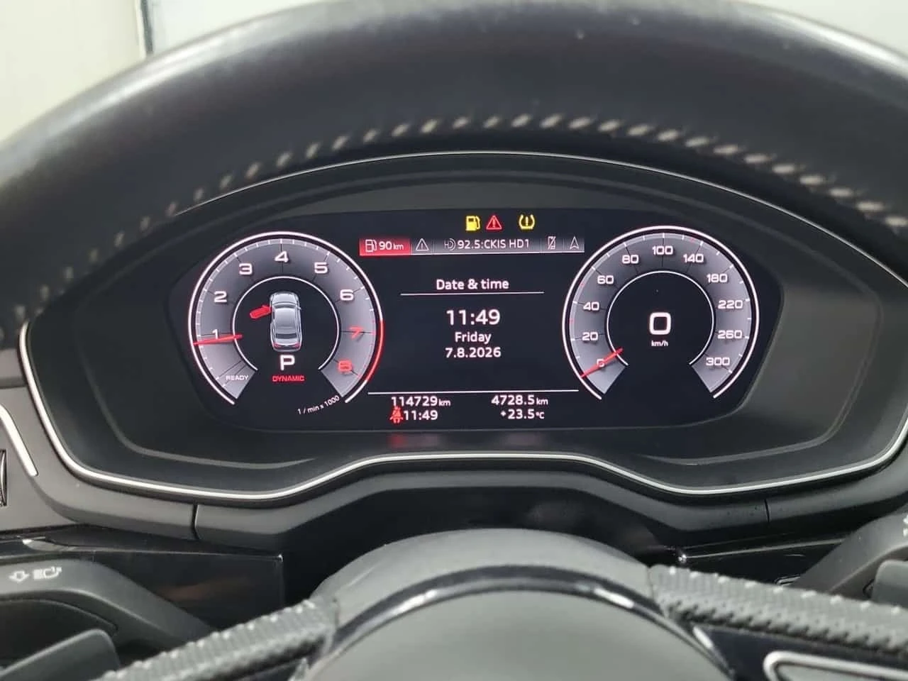 Audi A5 PROGRESSIV/CARFAX/ДИСТРОНИК/ПАНО/2 КЛЮЧА/ПОДГРЕВ/, снимка 9 - Автомобили и джипове - 55731116