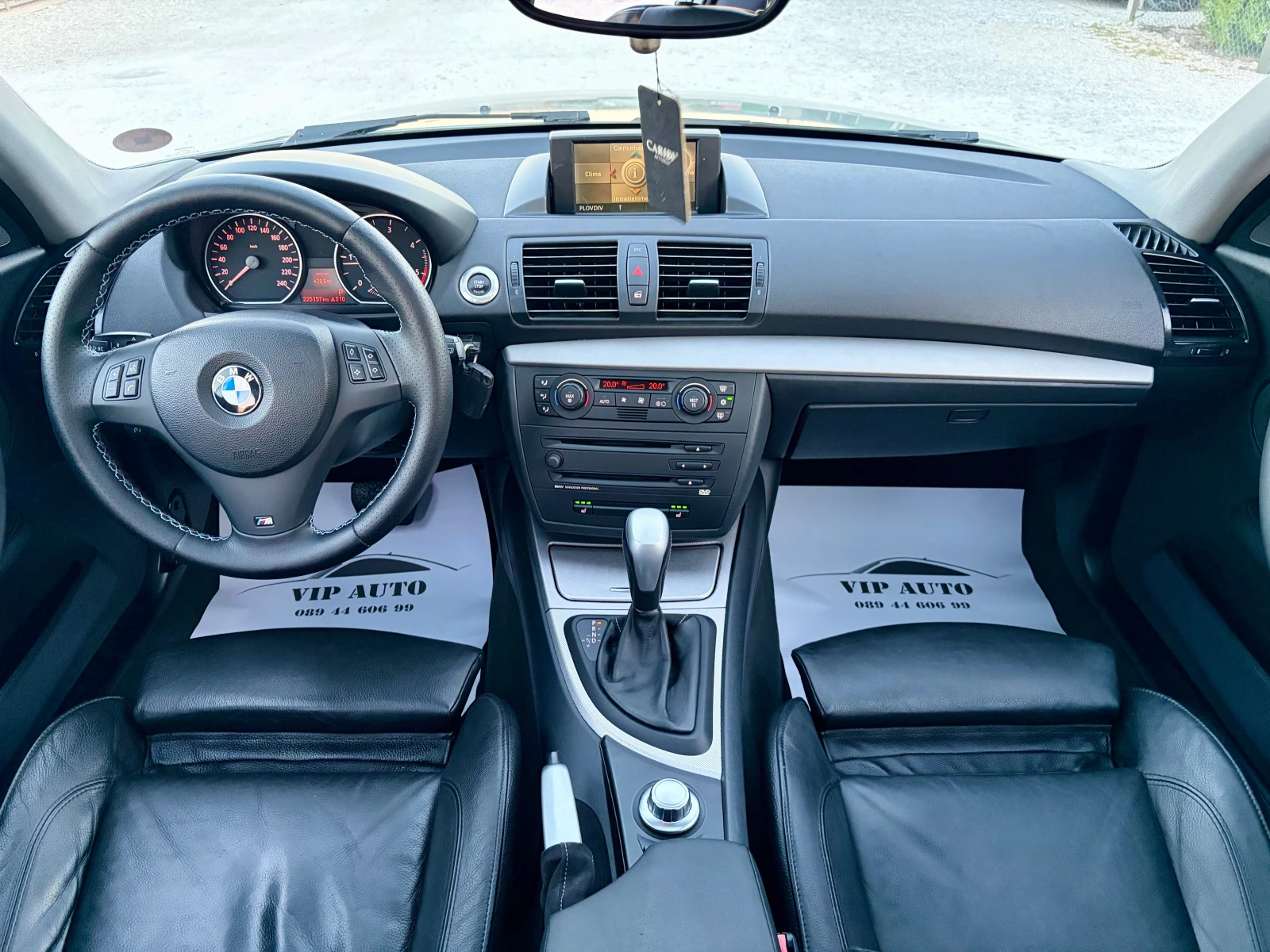 BMW 120 d M-PACKET АВТОМАТ НАВИГАЦИЯ КОЖА ЛЮК, снимка 11 - Автомобили и джипове - 56090374