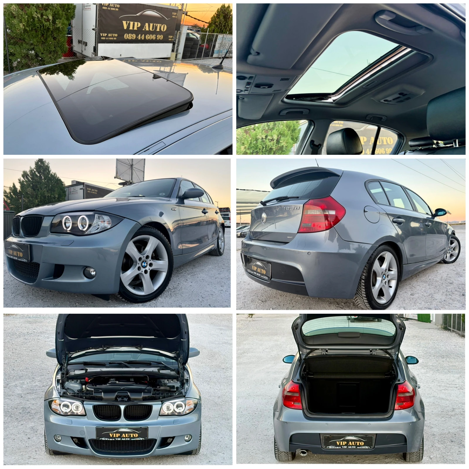BMW 120 d M-PACKET АВТОМАТ НАВИГАЦИЯ КОЖА ЛЮК, снимка 17 - Автомобили и джипове - 56090374