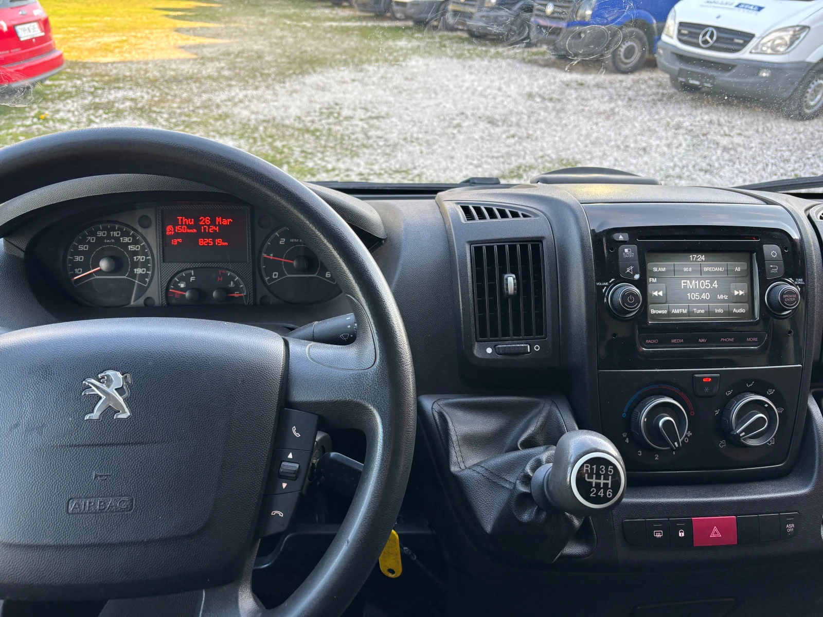 Peugeot Boxer !!!82000КМ!!!!! Реален/ НАВИ КАМЕРА КЛИМА, снимка 11 - Бусове и автобуси - 53988399
