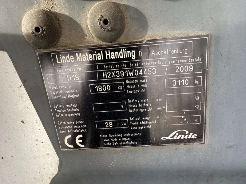 Мотокар Linde LPG, снимка 6 - Индустриална техника - 52709152