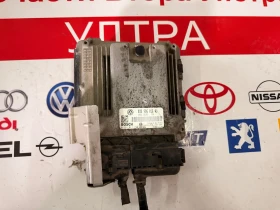 03G906016AJ Компютър двигател SEAT LEON 2.0TDI 03G 906 016 AJ EDC16U1 0281011730 0 281 011 730, снимка 1