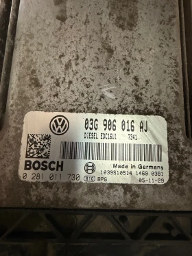 03G906016AJ Компютър двигател SEAT LEON 2.0TDI 03G 906 016 AJ EDC16U1 0281011730 0 281 011 730, снимка 2