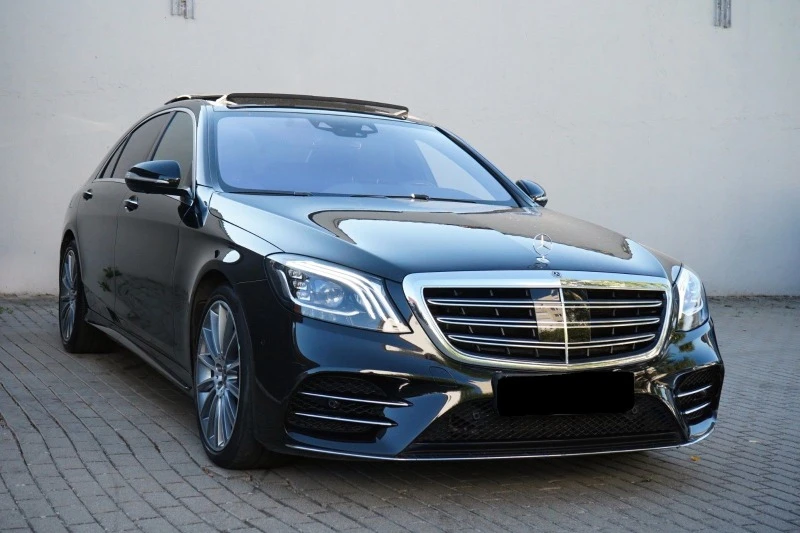 Mercedes-Benz S 560 4M*LONG*AMG*3xTV*FondTV *Chaffeur*HUD*SD*4xMassa, снимка 2 - Автомобили и джипове - 47217031