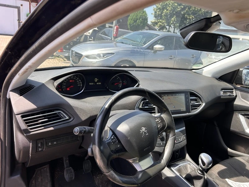 Peugeot 308 1.6HDI NAVI/PANORAMA EURO 6 ЛИЗИНГ, снимка 11 - Автомобили и джипове - 45964657