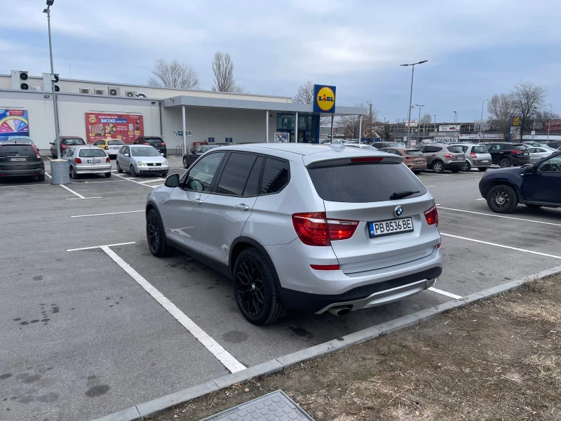 BMW X3 2.0i 184hp 8SPEED РЕГИСТРИРАН И ОБСЛУЖЕН FACELIFT , снимка 3 - Автомобили и джипове - 48719373