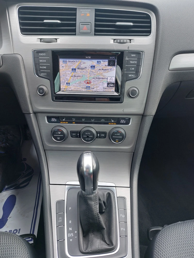 VW Golf 1.4TGi 110кс AUTOMATIC и РЪЧНИ 6ск NAVI CAMERA 2бр, снимка 17 - Автомобили и джипове - 52005400