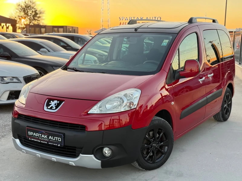 Peugeot Partner 1.6HDI* 2011г* 109к.с* Пътническо* Панорама* 