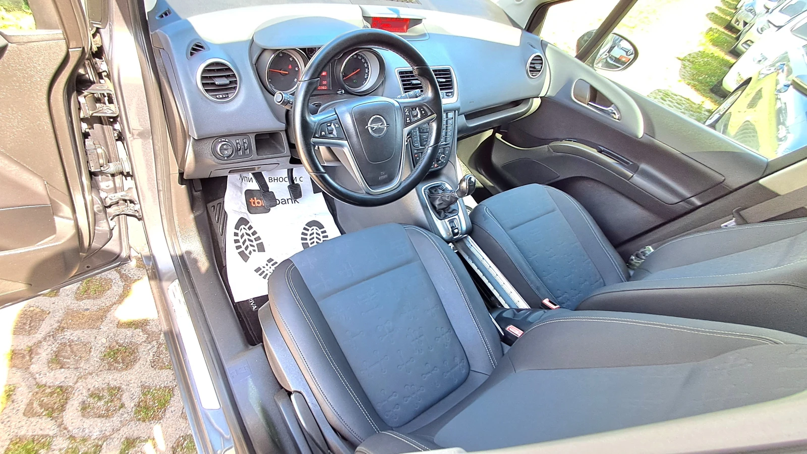 Opel Meriva FULL COSMO РЕАЛ КМ ИЗКЛЮЧИТЕЛ 1.3D СЕРВ КНИЖ УНИКТ, снимка 6 - Автомобили и джипове - 39599484