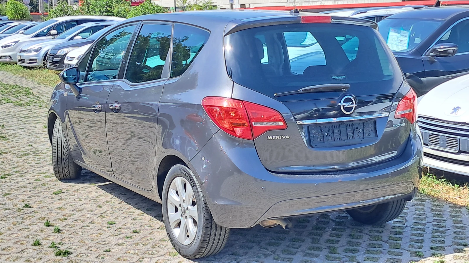 Opel Meriva FULL COSMO РЕАЛ КМ ИЗКЛЮЧИТЕЛ 1.3D СЕРВ КНИЖ УНИКТ, снимка 4 - Автомобили и джипове - 39599484