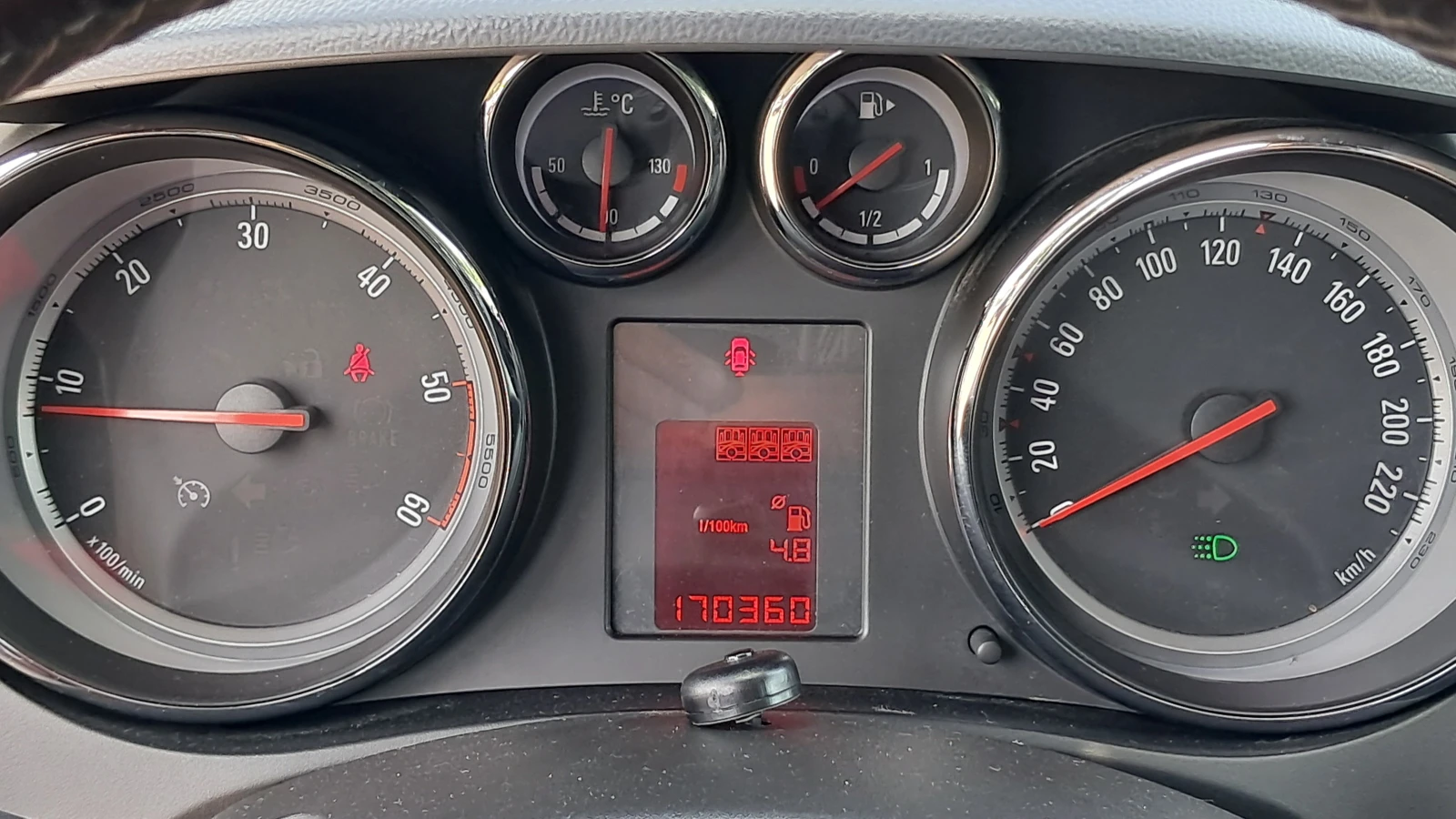 Opel Meriva FULL COSMO РЕАЛ КМ ИЗКЛЮЧИТЕЛ 1.3D СЕРВ КНИЖ УНИКТ, снимка 10 - Автомобили и джипове - 39599484