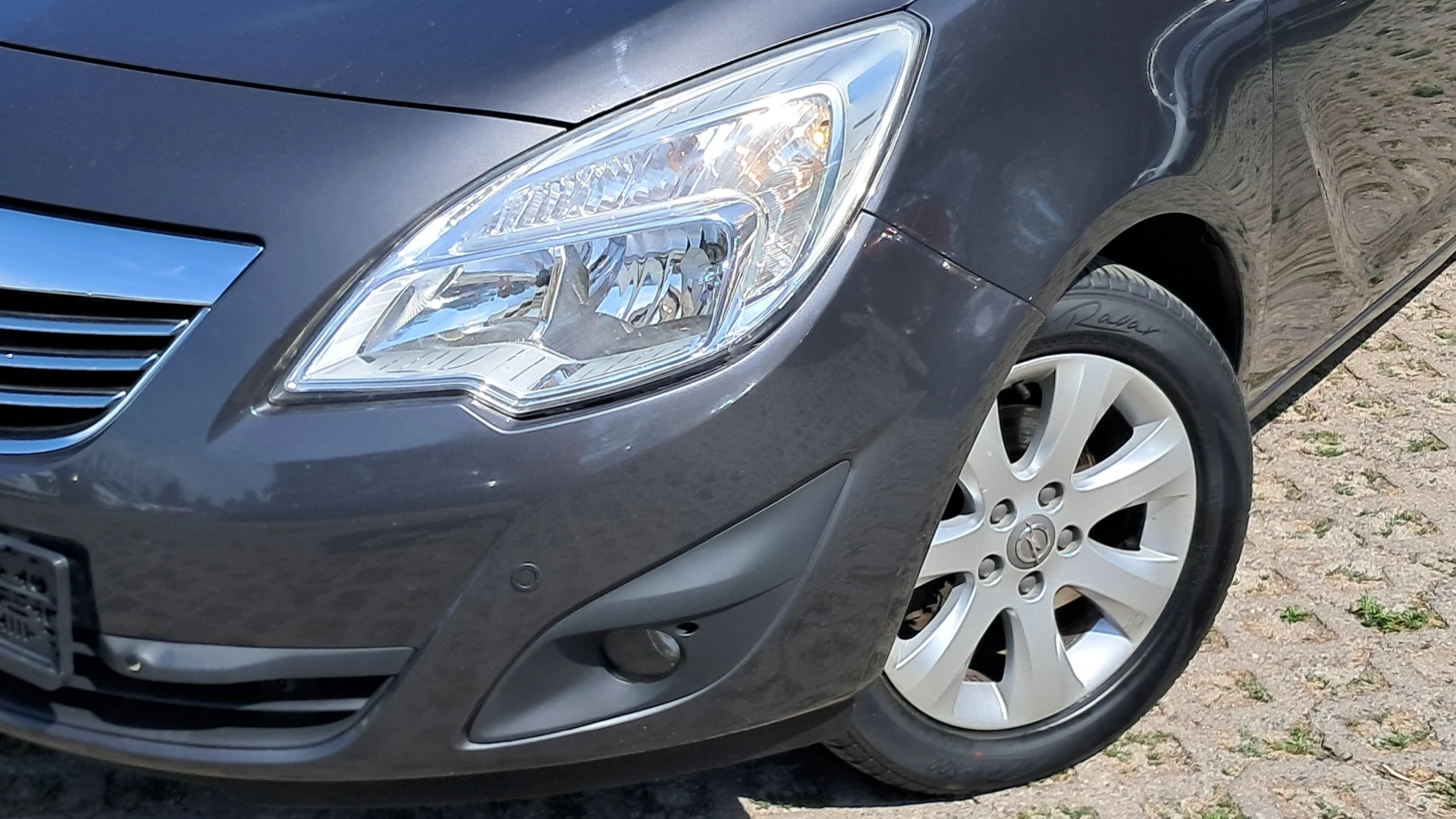Opel Meriva FULL COSMO РЕАЛ КМ ИЗКЛЮЧИТЕЛ 1.3D СЕРВ КНИЖ УНИКТ, снимка 3 - Автомобили и джипове - 39599484