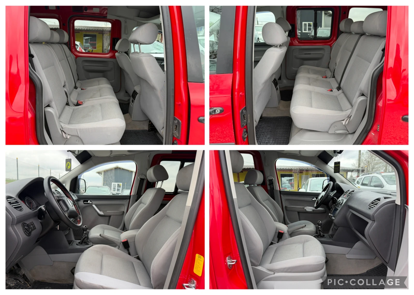 VW Caddy SDI Климатик! Нави! 7 места! Теглич!, снимка 10 - Автомобили и джипове - 53905009