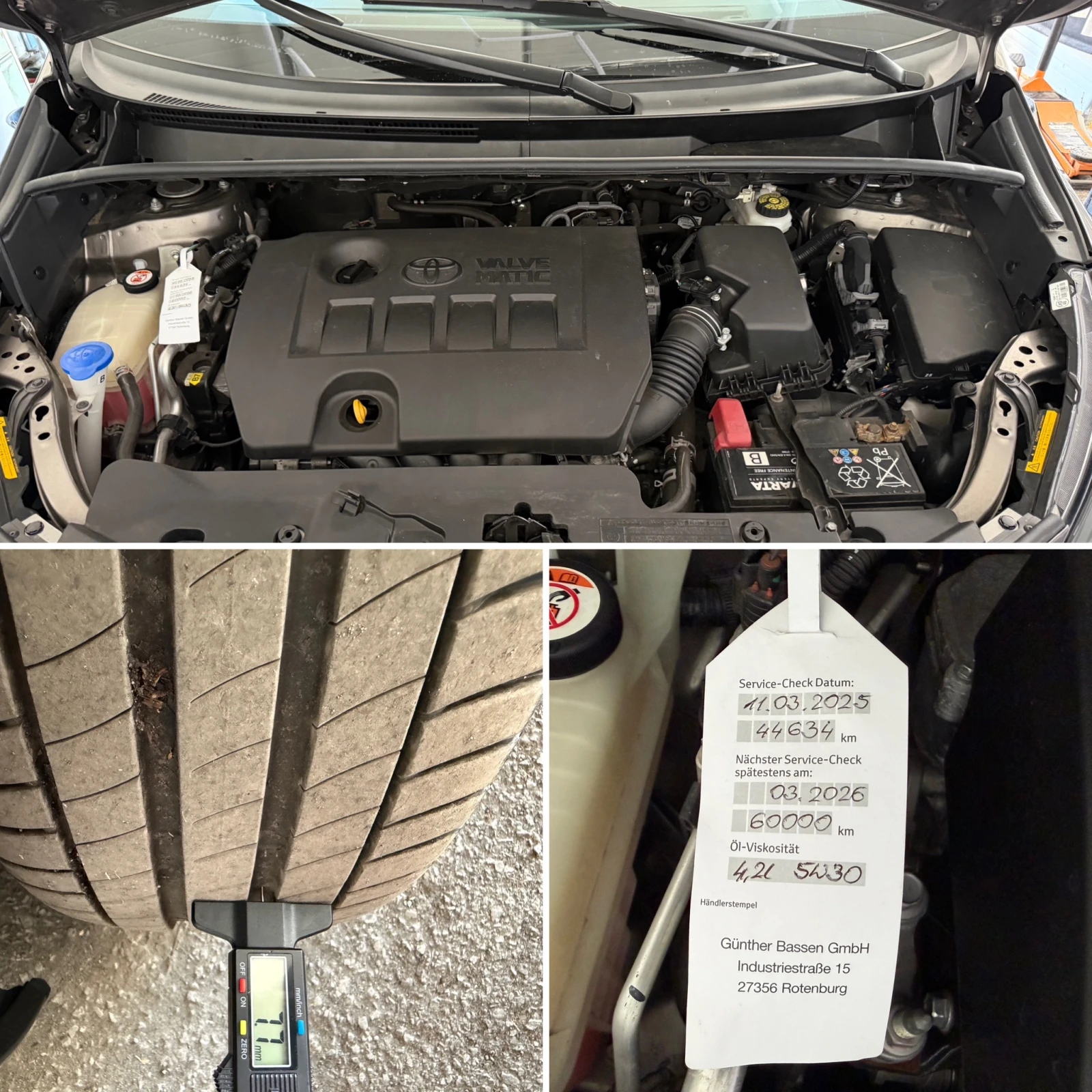 Toyota Verso 1.8I* СЕРВИЗНА КНИЖКА* ПЪЛНА  ИСТОРИЯ В ТОЙОТА, снимка 15 - Автомобили и джипове - 55728098