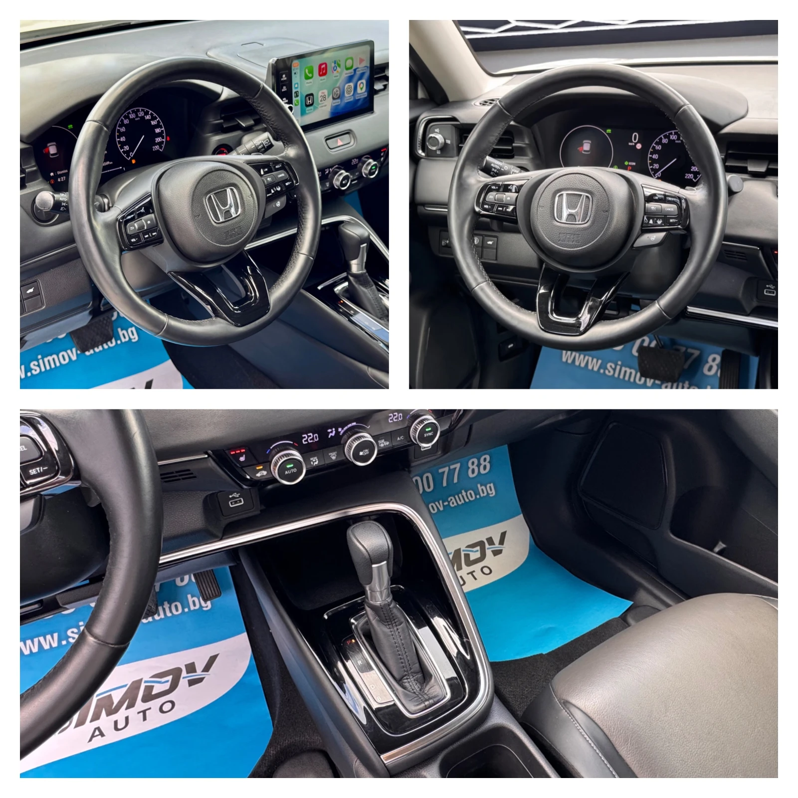 Honda Hr-v 1.5HYBRID АВТОМАТИК НАВИГАЦИЯ КОЖА КАМЕРА APPLECAR, снимка 10 - Автомобили и джипове - 54705124