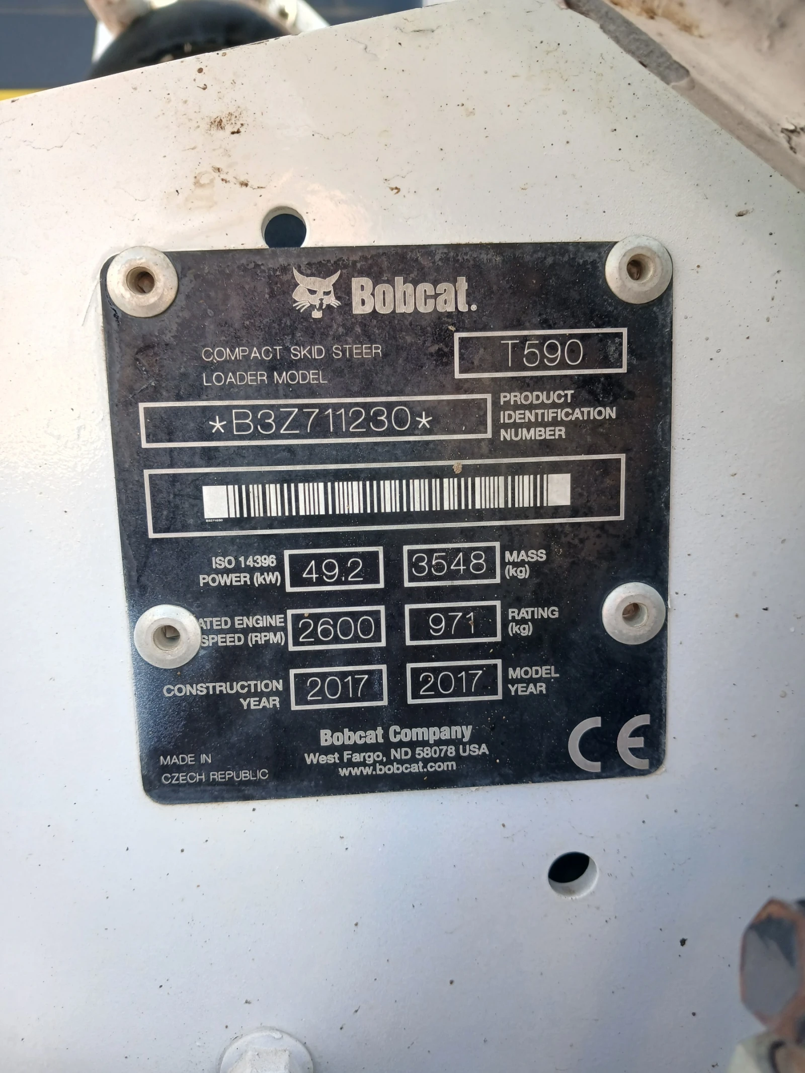 Мини челни товарачи Bobcat T 590, снимка 11 - Индустриална техника - 54353305