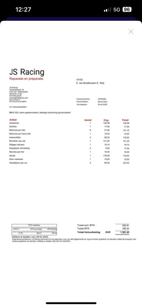 BMW 525 E61, снимка 15