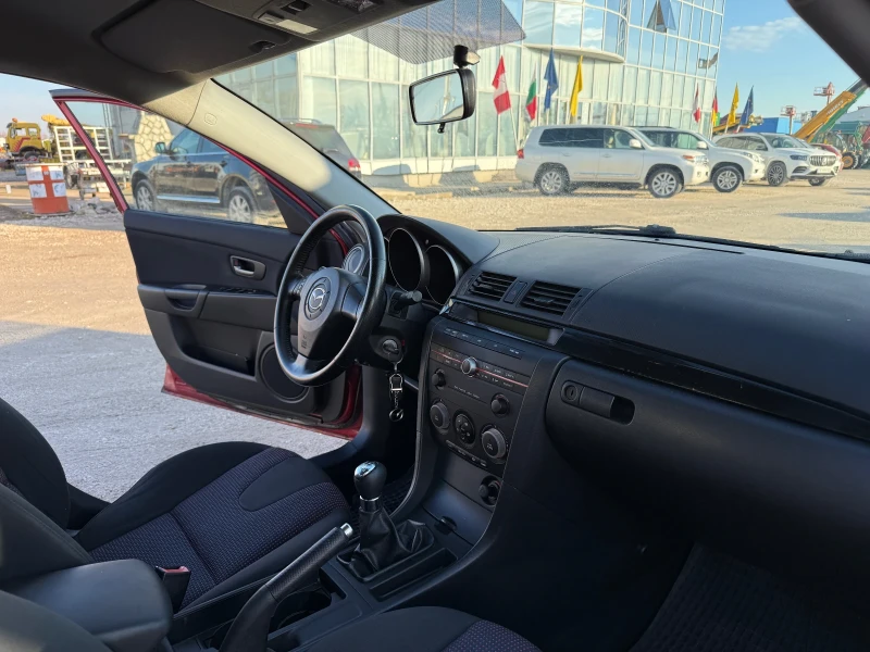 Mazda 3 1.6i* ЧЕРВЕНА ПЕРЛА* НОВ ВНОС* ТОП ЦЕНА И СЪСТОЯНИ, снимка 7 - Автомобили и джипове - 48800709