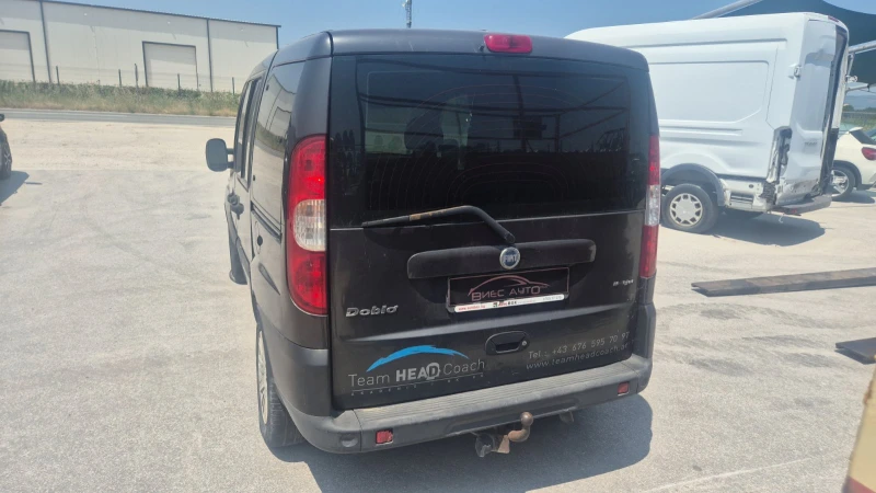Fiat Doblo Fiat Doblo 1.3 M-JET 90кс КЛИМАТИК 2 стр. ВРАТИ, снимка 5 - Автомобили и джипове - 50641764