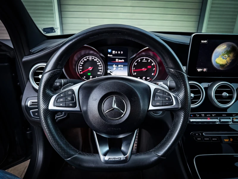 Mercedes-Benz C 300 AMGLINE* BURMESTER* MEMORY* ЛИЗИНГ, снимка 8 - Автомобили и джипове - 52436345