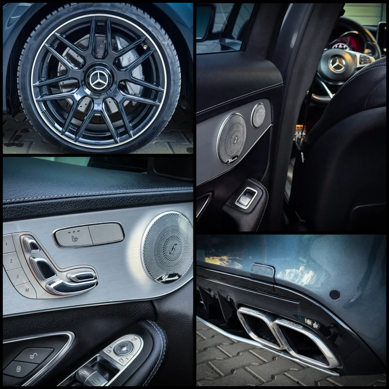 Mercedes-Benz C 300 AMGLINE* BURMESTER* MEMORY* ЛИЗИНГ, снимка 15 - Автомобили и джипове - 52436345
