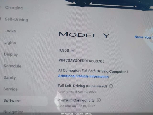 Tesla Model Y RWD* PREMIUM* , снимка 15 - Автомобили и джипове - 56682383