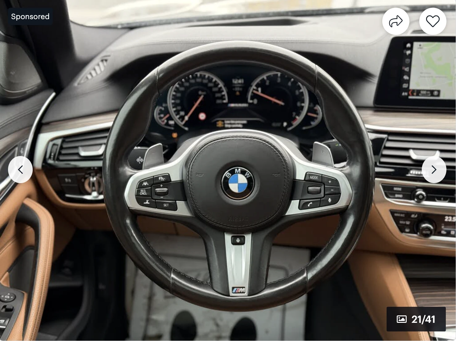 BMW 550 M550* XDRIVE* ���������* HARMON* KARDON* 360������ | Mobile.bg � ����������� 9