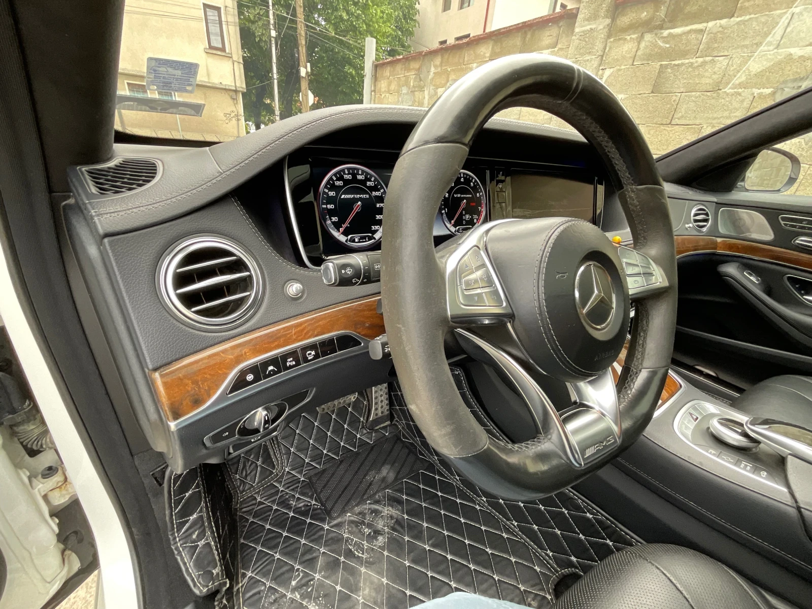 Mercedes-Benz S 500 S63 АMG - 4, 7 biturbo, снимка 13 - Автомобили и джипове - 54717565