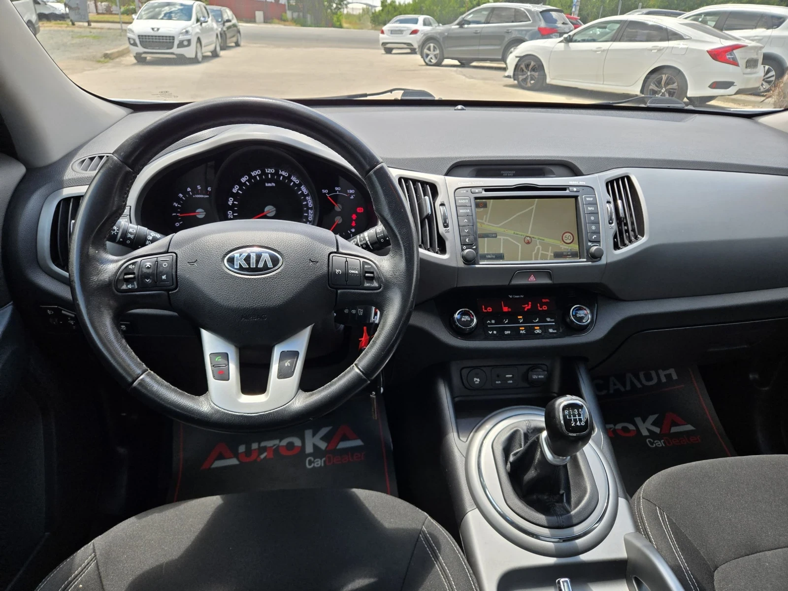 Kia Sportage 1.7CRDI-116кс= 6ck= FACE= PANO= NAVI= CAMERA, снимка 11 - Автомобили и джипове - 55233592