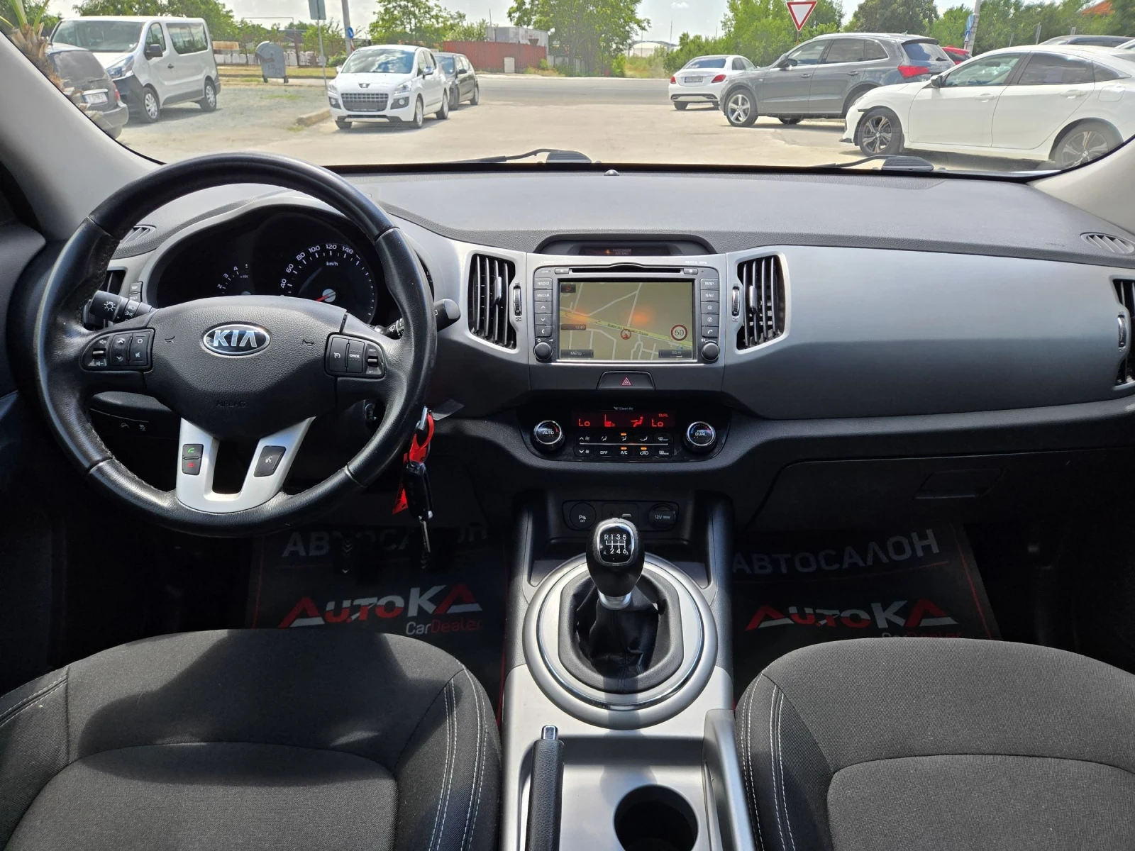 Kia Sportage 1.7CRDI-116кс= 6ck= FACE= PANO= NAVI= CAMERA, снимка 12 - Автомобили и джипове - 55233592