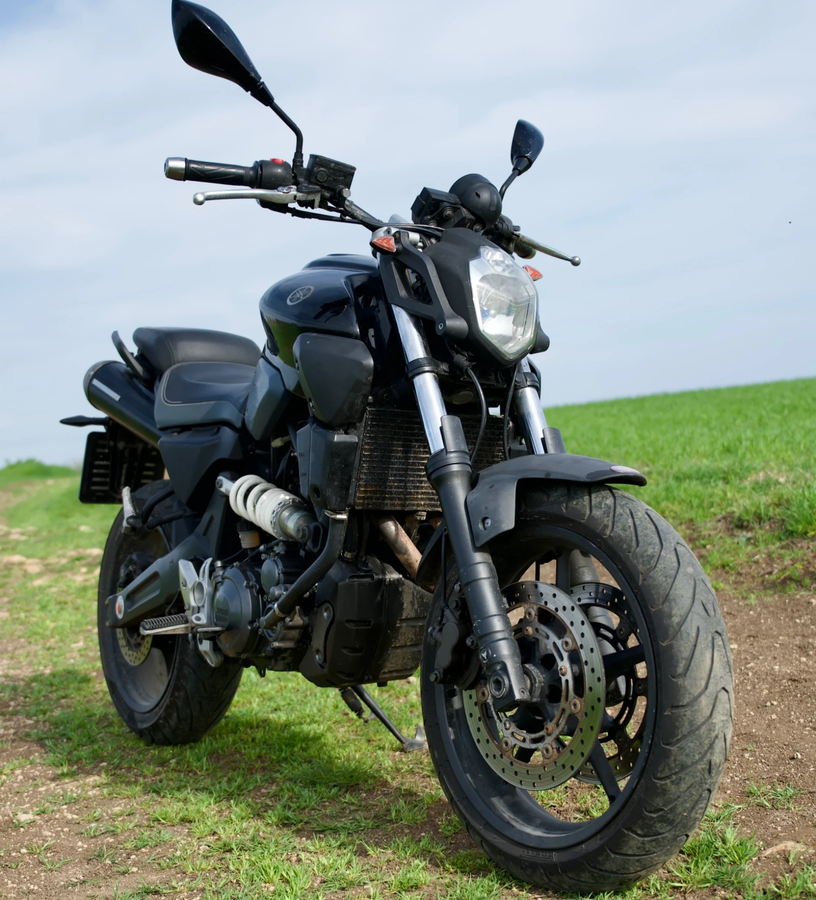 Yamaha Mt-03 659 куб. см, 1-цилиндров, 4-клапанов, A2 категория, снимка 9 - Мотоциклети и мототехника - 54555243