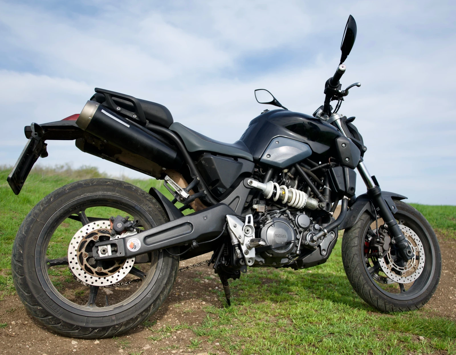 Yamaha Mt-03 659 куб. см, 1-цилиндров, 4-клапанов, A2 категория, снимка 6 - Мотоциклети и мототехника - 54555243