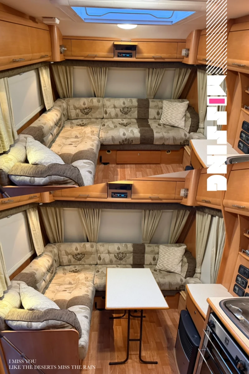 Каравана Compas Railly СПАЛНЯ, снимка 8 - Каравани и кемпери - 52964402