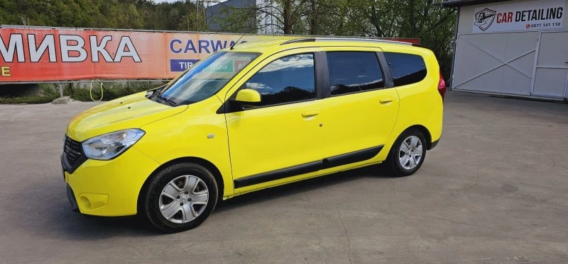 Dacia Lodgy 1.6i+ Заводски Газ Инж.-ПОДГОТВЕНА ЗА ТАКСИ, снимка 2 - Автомобили и джипове - 45169047