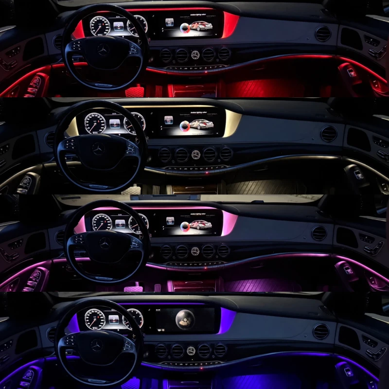 Mercedes-Benz S 500 4Matic* S65AMG* БАРТЕР* ЛИЗИНГ* ГАРАЖЕН , снимка 14 - Автомобили и джипове - 52563023