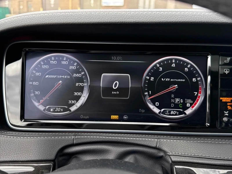 Mercedes-Benz S 63 AMG * CARFAX * БЕЗ ПЪРВОНАЧАЛНА ВНОСКА, снимка 8 - Автомобили и джипове - 53087104