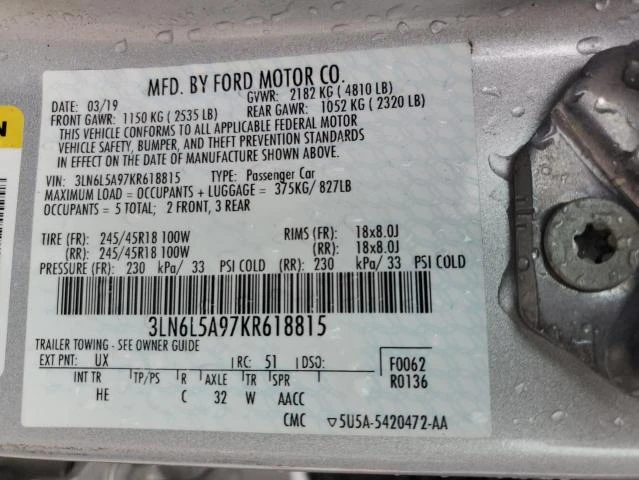 Lincoln Mkz 2.0L 4 Front-wheel Drive | Mobile.bg   5