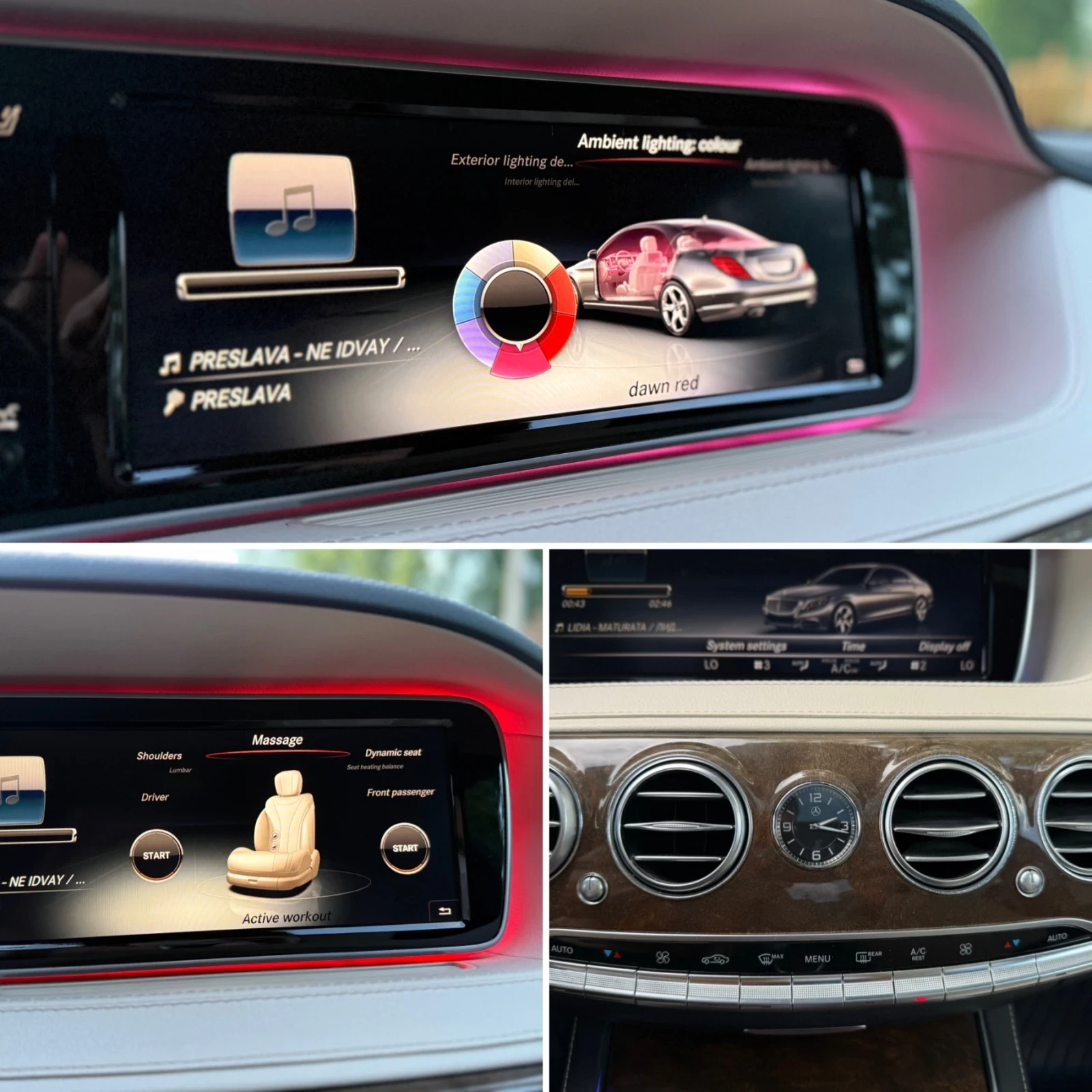 Mercedes-Benz S 500 4Matic* S65AMG* ������* ������* �������  | Mobile.bg � ����������� 17