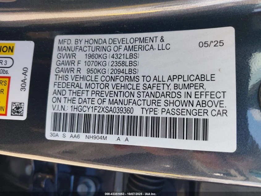 Honda Accord Lx - изображение 9